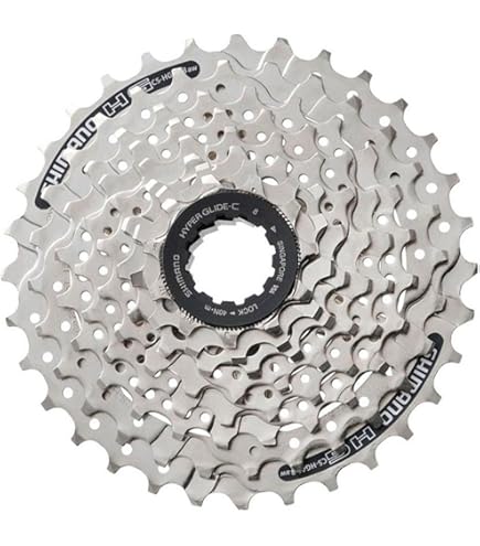 Amazon.com : Sunrace Cassette 8SP 11-34 SIL CSM55 [8AV] : Sports